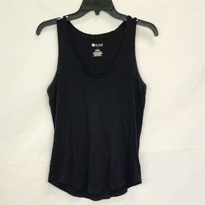Stylus Black Scoop Neck Tank Top